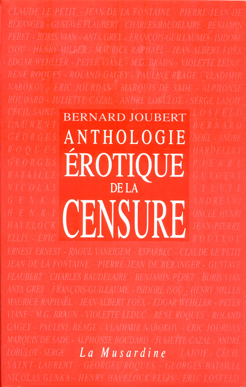 Anthologie Érotique - Editions La Musardine