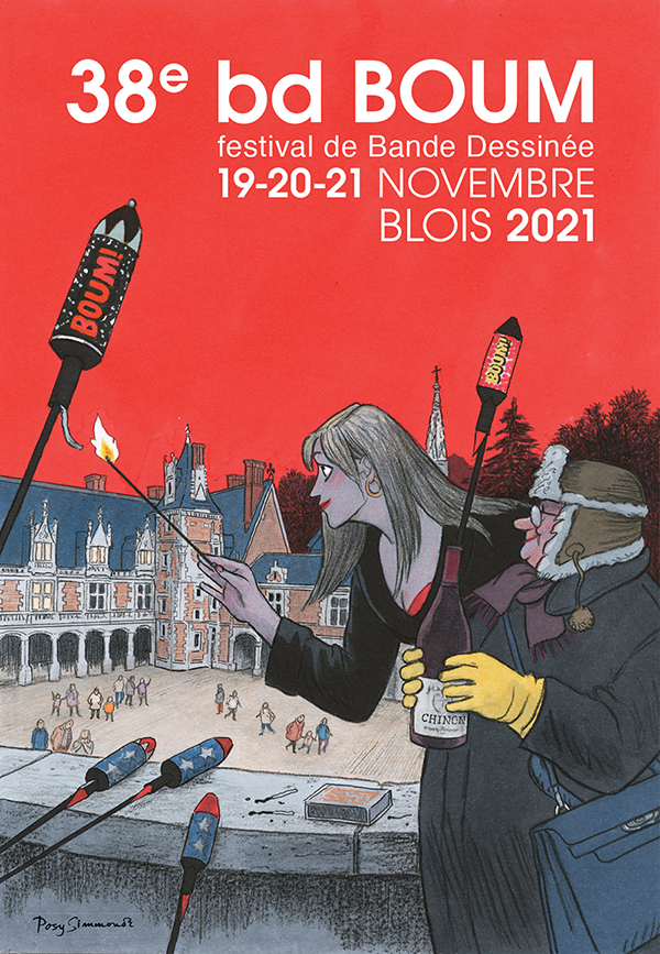 Affiche bd BOUM 38 Posy Simmonds