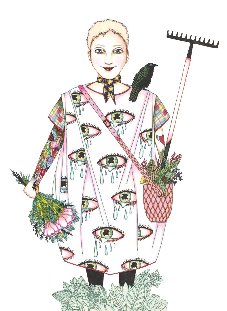 La jeune jardinie EmmanuelleHoudart hd